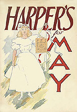Poster by Edward Penfield for Harper's New Monthly Magazine, May 1893